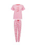 Threadbare Pijama cu imprimeu Kisses - Pled.ro