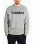 Timberland Bluza barbati cu decolteu rotund si imprimeu cu logo gri 51313 - Pled.ro