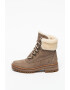 Timberland Bocanci cu garnitura de blana shearling sintetica Courmayeur Valley - Pled.ro