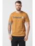 Timberland Tricou cu decolteu la baza gatului si imprimeu logo Linear - Pled.ro