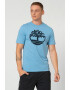 Timberland Tricou de bumbac organic cu imprimeu logo Kennebec River - Pled.ro