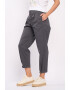 Timeout Pantaloni crop de bumbac cu pliuri - Pled.ro