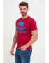 Timeout Tricou barbat cu imprimeu logo Rosu - Pled.ro