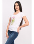 Timeout Tricou de bumbac cu imprimeu floral - Pled.ro