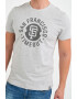 Timeout Tricou de bumbac cu imprimeu logo - Pled.ro