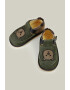 TINY TOES Pantofi din piele intoarsa cu aplicatie logo - Pled.ro