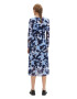 Tom Tailor Rochie midi cu decolteu in V si model floral - Pled.ro