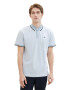 Tom Tailor Tricou polo cu accente in dungi - Pled.ro