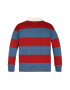 Tommy Hilfiger Bluza din bumbac organic cu model in dungi si guler polo - Pled.ro