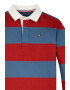 Tommy Hilfiger Bluza din bumbac organic cu model in dungi si guler polo - Pled.ro