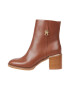 Tommy Hilfiger Botine din piele cu toc masiv - Pled.ro