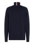 Tommy Hilfiger Cardigan cu logo si fermoar - Pled.ro