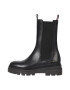 Tommy Hilfiger Cizme Chelsea mid-calf de piele - Pled.ro