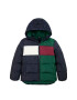 Tommy Hilfiger Geaca colorblock cu vatelina si gluga - Pled.ro