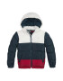 Tommy Hilfiger Geaca cu gluga si design colorblock - Pled.ro