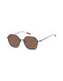 Tommy Hilfiger Ochelari de soare unisex cu rama metalica - Pled.ro