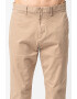 Tommy Hilfiger Pantaloni chino din amestec de bumbac cu talie medie - Pled.ro