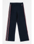 Tommy Hilfiger Pantaloni din tricot cu benzi laterale contrastante - Pled.ro