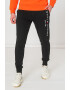 Tommy Hilfiger Pantaloni jogger cu snur si logo brodat - Pled.ro