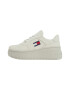 Tommy Hilfiger Pantofi sport din piele cu talpa wedge Essential Retro - Pled.ro