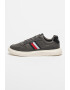 Tommy Hilfiger Pantofi sport din piele si material textil cu garnituri din piele intoarsa - Pled.ro