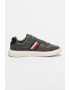 Tommy Hilfiger Pantofi sport din piele si material textil cu garnituri din piele intoarsa - Pled.ro