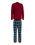 Tommy Hilfiger Pijama cu pantaloni lungi cu model in carouri - Pled.ro