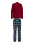 Tommy Hilfiger Pijama cu pantaloni lungi cu model in carouri - Pled.ro