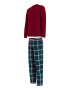 Tommy Hilfiger Pijama cu pantaloni lungi cu model in carouri - Pled.ro