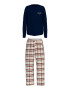 Tommy Hilfiger Pijama cu pantaloni lungi si logo - Pled.ro