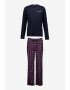 Tommy Hilfiger Pijama din amestec de bumbac organic cu pantaloni lungi - Pled.ro