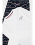 Tommy Hilfiger Pijama lunga din amestec de bumbac - Pled.ro