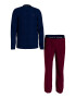 Tommy Hilfiger Pijama lunga din bumbac organic cu imprimeu - Pled.ro