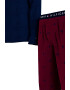 Tommy Hilfiger Pijama lunga din bumbac organic cu imprimeu - Pled.ro