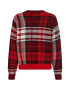 Tommy Hilfiger Pulover de bumbac cu model tartan - Pled.ro