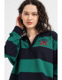 Tommy Hilfiger Pulover polo cu model in dungi si logo - Pled.ro