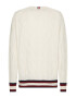 Tommy Hilfiger Pulover relaxed fit cu model torsade - Pled.ro