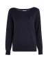 Tommy Hilfiger Pulover tricotat fin cu decolteu barcuta - Pled.ro