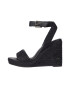 Tommy Hilfiger Sandale cu talpa wedge si bareta pe glezna - Pled.ro