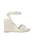 Tommy Hilfiger Sandale cu talpa wedge si bareta pe glezna - Pled.ro