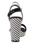 Tommy Hilfiger Sandale din piele cu talpa wedge si bareta pe glezna - Pled.ro