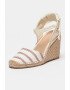 Tommy Hilfiger Sandale-espadrile din material textil cu talpa wedge - Pled.ro