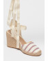 Tommy Hilfiger Sandale-espadrile din material textil cu talpa wedge - Pled.ro