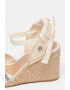 Tommy Hilfiger Sandale-espadrile din material textil cu talpa wedge - Pled.ro