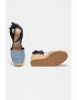 Tommy Hilfiger Sandale-espadrile din material textil cu talpa wedge - Pled.ro