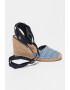 Tommy Hilfiger Sandale-espadrile din material textil cu talpa wedge - Pled.ro