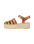 Tommy Hilfiger Sandale wedge de piele - Pled.ro