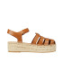 Tommy Hilfiger Sandale wedge de piele - Pled.ro