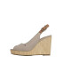 Tommy Hilfiger Sandale wedge tip espadrile - Pled.ro