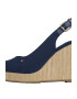 Tommy Hilfiger Sandale wedge tip espadrile - Pled.ro